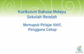 Kurikulum Bahasa Melayu Sekolah Rendah P1... · • mendengar dan memahami pengucapan dengan teliti; ... • membaca pelbagai bahan bercetak dan bahan media ... • menulis pelbagai