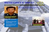INTEGRITY INFO - customs.gov.my Caw Integriti november... · Malaysia (IIM). Penganugerahan itu diumumkan pada program ... Unit Pemeriksaan & Pematuhan Integriti ... Kegiatan politik-