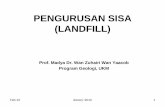 PENGURUSAN SISA (LANDFILL) - Official Portal of UKMpkukmweb.ukm.my/zuhairi/Pengajaran/intranet/stag3072/lecture_notes/... · PENGURUSAN SISA (LANDFILL) ... • 1978 - the story of