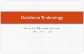 Database Technology - Blog Mas'ud Effendi | Universitas ... · Database query language dan report generator yang ada ... Setiap aplikasi DBMS harus menyediakan fitur pengendalian