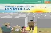 PANDUAN PENYUSUNAN JANGKA MENENGAH DESAgurudesa.com/.../2018/10/31072015-Penyusunan-RPJMD-Desa_FINAL.pdf · penyusunan Rencana Pembangunan Jangka Menengah Desa (RPJM Desa) dan Rencana