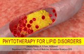 PHYTOTHERAPY FOR LIPID DISORDERS · penggunaan OT untuk gangguan lipid •Mahasiswa mampu mengaplikasikan fitoterapi pada penyakit gangguan lipid. How do statins work? C5 C10 C15