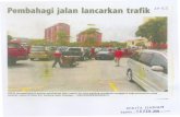 Pembahagi jalan lancarkan trafik ~f leA filepada ekonomi negara. "Selangor adalah penyum-bang pertarna kepadaekonomi negara, diikuti lohor dan Pu-lau Pinang. "Walaupun Selangor ada-lah