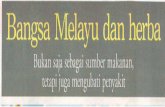 MASYARAKATpsasir.upm.edu.my/id/eprint/4360/1/0575.pdf · Hakikat herba mudah tum ... Pensyarah Institut Sains Biologi,UM ... keladi bagi merawat bisa sengatan ikan. "Masyarakat Melayu