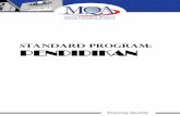 STANDARD PROGRAM: PENDIDIKAN - mqa.gov.my Education BM (FINAL-upload... · Dokumen Standard Program Pendidikan (PSE) ini dibangunkan dari kebijaksanaan, pengalaman serta nilai-nilai