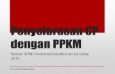 Penyelarasan CP dengan PPKMspm.unpad.ac.id/.../2019/01/Penyelarasan-CP-dengan-PPKM.pdf · 2019-01-02 · menyeluruh dan bersifat interdisiplin atau multidisiplin; e. mampu mengambil