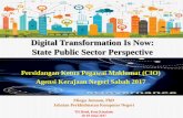 Digital Transformation Is Now: State Public Sector Perspective · •Simulasi dan Realiti Maya ... •Persidangan CIO AKNS •Seminar ICT Peringkat Wilayah dan Kementerian •Latihan