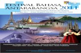 Festival Bahasa Antarabangsa 2011ewarga4.ukm.my/ewarga/pdf/022011/23-102.pdfPersembahan Pelajar • Ceramah • Pameran • Demonstrasi Makanan & Pakaian Tradisional • Tayangan Filem