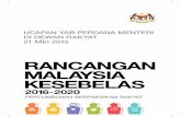 RANCANGAN MALAYSIA KESEBELAS - mysumber.com · menyedari akan cabaran pertumbuhan ekonomi serta pencapaian sosioekonomi semasa pelaksanaan Rancangan Malaysia Kesepuluh; merestui usaha