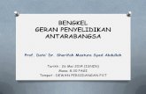BENGKEL GERAN PENYELIDIKAN ANTARABANGSA - …research.ukm.my/wp-content/uploads/2014/05/Dato-Sharifah-Mastura... · Peraturan yang mesti dipatuhi (sambungan) Komposisi penyelidik
