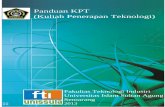 Panduan KPT (Kuliah Penerapan Teknologi)fti. 2013.pdffakultas atau universitas yang disebut dengan desa
