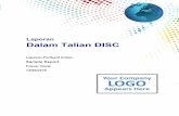 Laporan Dalam Talian DISC - peoplesmartworld.com · Laporan DISC ini dibahagikan kepada dua bahagian. Bahagian I memberi tumpuan kepada pemahaman ciri-ciri gaya DISC anda. Sila ambil