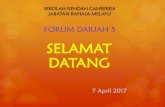 SEKOLAH RENDAH CANBERRA JABATAN BAHASA MELAYU … School/Forms and... · Menarik minat pelajar dalam pembelajaran Bahasa Melayu Platform aktiviti-aktiviti yang berunsur interaktif