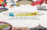 KARNIVAL SARAWAKIANA 2016 - pustaka-sarawak.com · Tradisional Sarawak diadakan dengan kerjasama Perbadanan Kemajuan Kraftangan Malaysia Cawangan Sarawak dan Sarawak Craft Council
