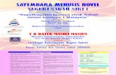 SAYEMBARA MENULIS NOVEL - SABAH.gov · SAYEMBARA MENULIS NOVEL NEGERI SABAH SIRI 1 Tema Kepelbagaian budaya etnik Sabah dalam konteks 1 Malaysia Kategori Novel Umum/ Dewasa Novel