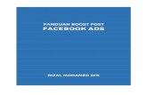 Panduan Boost Post FB Ads |ebook.teknikboostpost.com/PanduanBoost.pdf · 2017-03-03 · Panduan Boost Post FB Ads ... Pastikan telefon ada aplikasi WhatsApp bagi memudahkan komunikasi.