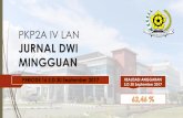 PKP2A IV LAN JURNAL DWI MINGGUANaceh.lan.go.id/wp-content/uploads/2018/04/JURNAL-DWI-MINGGUAN...• Mata Diklat Pengembangan Potensi Diri, ... dan Jurnal Transformasi Administrasi.