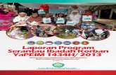 Laporan 2013 (A) - ibadahkorban.myibadahkorban.my/v2/img/Laporan Pelaksanaan 2013 1434H.pdf · Program perintis tersebut diadakan dengan kerjasama di antara YaPEIM melalui Sekretariat