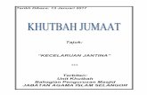 Tajuk: KECELARUAN JANTINA *** JABATAN AGAMA ISLAM …e-masjid.jais.gov.my/uploads/uploads/13.01.2017 (RUMI) KECELARUAN... · manusia dan tanggungjawabnya sebagai khalifah Allah di