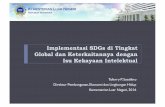 Toferry P Soetikno - Implementasi SDGs di Tingkat Global ...sdgcenter.unpad.ac.id/wp-content/uploads/2016/07/... · Peran Langsung WIPO § 2.5. memastikan fair and equitable sharingGRTKF