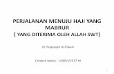 PERJALANAN MENUJU HAJI YANG MABRUR - ruqaia.comruqaia.com/wp-content/uploads/2017/06/HAJI-MABRUR-Malay-Language...Segala puji bagi Allah, yang telah memfardhukan Ibadah Haji ke atas