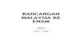 RANCANGAN MALAYSIA KE ENAM - pmo.gov.my · 5 BAB 1 : MATLAMAT DAN RANGKA DASAR I.PENDAHULUAN 1.01 Rancangan Malaysia Keenam (RM6) yang meliputi tempoh 1991-95, merupakan fasa pertama