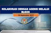 KOLABORASI DENGAN AGENSI MELALUI MyGOS 2_MaCGDI... · Nama Agensi Tarikh Latihan 1 HDC 18 –19 Januari 2017 2 KKLW 23 –25 Januari 2017 3 Jabatan Perangkaan Malaysia (Agensi Tunjak)