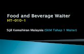 Sijil Kemahiran Malaysia (SKM Tahap 1 Waiter) filematerials and standard operating procedures (sop) so that personal hygiene is maintained and practiced in ... cuci dan syampu rambut