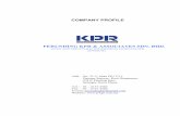 PERUNDING KPR & ASSOCIATES SDN. BHD. · company profile perunding kpr & associates sdn. bhd. (civil and structural engineering consultants) (876346-w) add: no. 31-2, jalan pju 5/11,