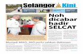 Selangor Penggerak Kemajuan Saksama Kini · sungai untuk atasi banjir Swasta loji benih ... kita tidak akan menyokong penggunaan ... ngor akan memulihara kawasan
