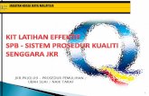 JABATAN KERJA RAYA MALAYSIA - epsmg.jkr.gov.myepsmg.jkr.gov.my/images/3/31/8.Modul_Efektif_SPK... · Bagi Amalan Terbaik Pengurusan Penyenggaraan, Garis Panduan Pengurusan Risiko