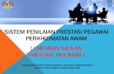 SISTEM PENILAIAN PRESTASI PEGAWAI PERKHIDMATAN … · cawangan operasi perkhidmatan, bahagian perkhidmatan jabatan perkhidmatan awam malaysia sistem penilaian prestasi pegawai perkhidmatan