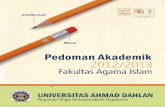 Universitas Ahmad Dahlan - uad.ac.id · Apabila program KKN sudah dimasukkan dalam KRS atau KPRS, maka maha- siswa tidak diperkenankan mengambil program lain pada program yang ber-