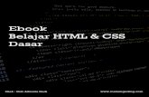Ebook Belajar HTML & CSS Dasar - diphp.iddiphp.id/downlot.php?file=Belajar HTML Dasar Pengertian HTML v2.pdf · dari pembangunan sebuah website. jika di ibaratkan HTML menjadi pondasi