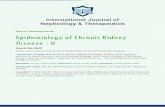 Epidemiology of Chronic Kidney Disease - scireslit.com Rao MV, Qiu Y, Wang C, Bakris G. Hypertension and CKD: Kidney Early Evaluation Program (KEEP) and National Health and Nutrition