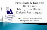 Latar Belakang - ikkm.edu.my · Latar Belakang IIA MALAYSIA ... (Budgeting) Policy Development Operational Processes ... chances of probability are beyond 50% to 75%.