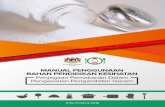 Kementerian Kesihatan Malaysia MANUAL PENGGUNAAN … · Booklet Panduan Pengiraan Sodium Borang Penilaian Pengetahuan, Sikap dan Amalan ... hipertensi di Malaysia di kalangan penduduk