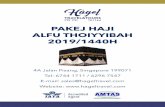 PAKEJ HAJI ALFU THOIYYIBAH 2019/1440H - hageltravel.com · SYED AGIL ALKAFF PENGARAH USTAZ MOHAMMAD LAZIM PEMBIMBING. Penginapan Shisha : Al LehyaniBuilding (4 -5 per room) Makkah:Hilton