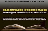 P a g e - melakukan.com fileHalaman 2 dari 36 muka | daftar isi Perpustakaan Nasional : Katalog Dalam Terbitan (KDT) Qawaid Fiqhiyyah Sebagai Formulasi Hukum Penulis : Firman Arifandi,