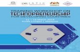 11 – 15 March 2019 Kuala Lumpur Malaysia - msrt.ir · 3/15/2019 · Technopreneurship is the development of capability to an entrepreneur to operate a small business with the judicious