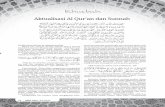 Aktualisasi Al Qur’an dan Sunnahjatim.kemenag.go.id/file/file/mimbar310/ymsh1340716911.pdf · penyerapan dan pembudayaan nilai-nilai Qur’ani ... juga berhasil membangun kebudayaan