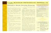 WADAH INTEGRASI MINDA IV - andalus.sg WIM IV-1.pdf · bidang tugas serta jawatan masing-masing. Mendapatkan khidmat kepakaran konsultan untuk mengenal pasti persepsi serta pandangan
