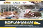Jabatan Perkhidmatan Veterinar Malaysia PREMIS … yang bekerja di premis penjagaan haiwan kesayangan sama ada dibayar upah atau tidak oleh operator ataupun secara sukarela. 4.5 Premis
