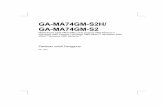 GA-MA74GM-S2H/ GA-MA74GM-S2 - download.gigabyte.eudownload.gigabyte.eu/FileList/Manual/mb_manual_ga-ma74gm_v4.0_id.pdf · * Untuk informasi lebih lanjut tentang cara m enggunakan