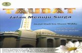 Taubat Jalan Menuju Surga - books.islamway.netbooks.islamway.net/id/id_Taubat_Jalan_Menuju_Surga.pdf · Title: Taubat Jalan Menuju Surga Author: Abdul Hadi Hasan Wahbi Subject: Taubat