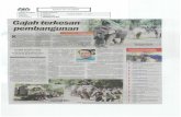 Akhbar... · SURAT KHABAR JABATAN KLASIFIKASI SINAR HARIAN 7/2/2019 PE-RHILITAN PERHATIAN MUKA SURAT 34 Gajah terkesan pembangunan ehadiran gajah di kebun serta penempatan penduduk