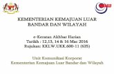KEMENTERIAN KEMAJUAN LUAR BANDAR DAN WILAYAH · Surat persetujuan itu turut ditandata- ngani pengarah Jabatan Hal Ehwal Orang Asli (kini JAKOA) Selangor dan penduduk dipindahkan ke