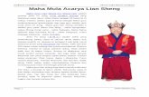 Maha Mula Acarya Lian Sheng - shenlun.org · dilanjutkan dengan bervisualisasi Mula Guru Buddha Hidup Lian Sheng menetap di atas kepala memancarkan cahaya memberkati, ...