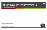 SEVEN (BASIC “OLD”) TOOLS - debrina.lecture.ub.ac.iddebrina.lecture.ub.ac.id/files/2017/07/2-Seven-basic-tools.pdf · LANGKAH PEMBUATAN (2) 5. Buat diagram tulang ikan ì Kategori