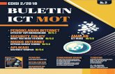 EDISI 2/2018 N 2 BULETIN ICT MOT ICT/Buletin ICT Edisi 2 2018.pdf · 2018-10-11 · APLIKASI Sistem e-tempah AMALAN ICT HIJAU Penaung KETUA EDITOR ... 603-8000 8000 Faks : 603-8888